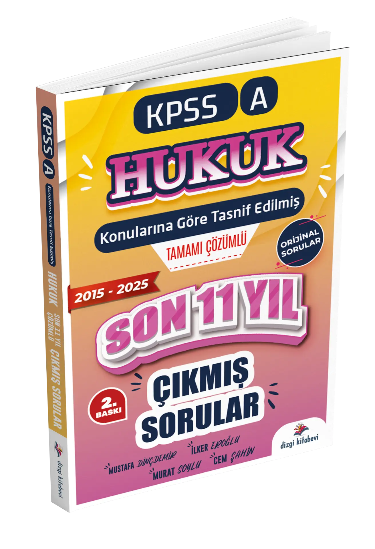 Dizgi Kitap 2026 Kpss A Hukuk Konularına Göre Tasnif Edilmiş Son 11 Yıl Tamamı Çözümlü Orijinal Çıkmış Sorular 2. Baskı (2015-2025)
