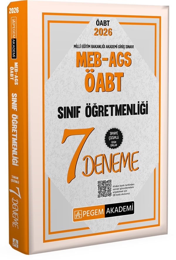 2026 MEB AGS ÖABT Sınıf Öğretmenliği Tamamı Çözümlü 7 Deneme