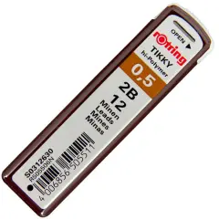 Rotring 0.5 mm 2B Hi-Polymer Kalem Ucu