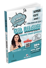 Dizgi Kitap KPSS TYT MSÜ Tüm Adaylar İçin Tamamı Video Çözümlü Dil Bilgisi Çıkmış Sorular Gizem Ural