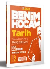 2026 AGS Tarih 33 Branş Deneme Benim Hocam Yayınları