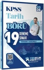 Yediiklim Yayınları 2026 KPSS Börü Tarih Tamamı Çözümlü 19 Deneme Sınavı