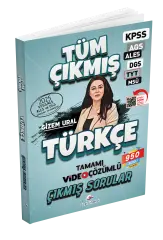Dizgi Kitap 2026 Türkçe Tüm Sınavlar Tamamı Video Çözümlü Çıkmış Sorular Gizem Ural