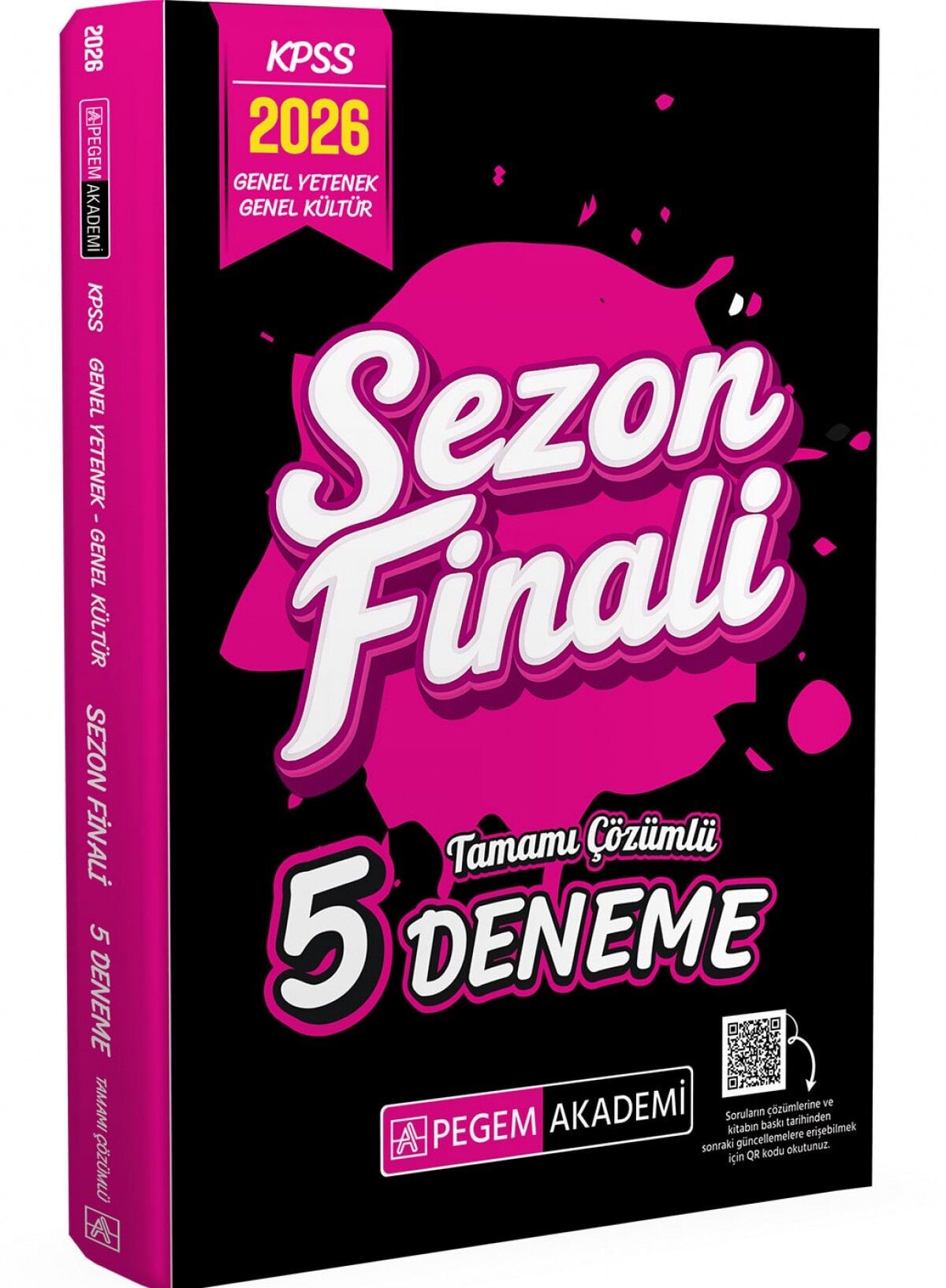 2026 KPSS Genel Yetenek Genel Kültür Sezon Finali Tamamı Çözümlü 5 Deneme
