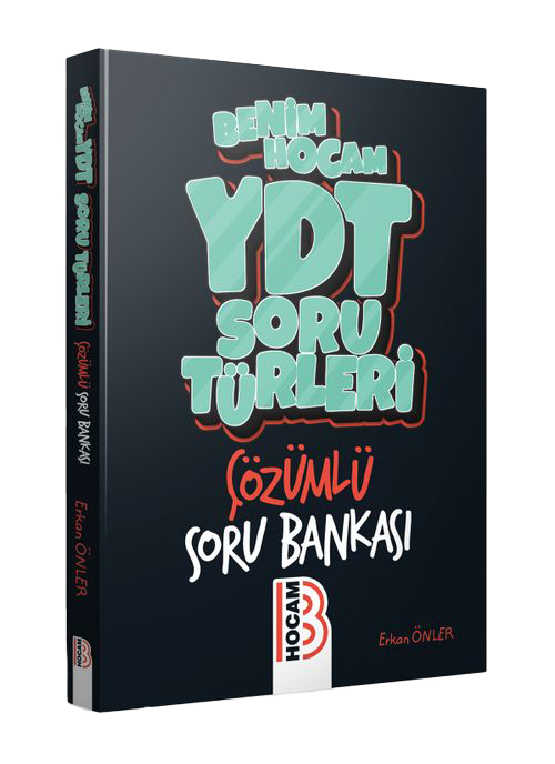 YDT Soru Türleri Çözümlü Soru Bankası | Erkan Önler Benim Hocam Yayınları