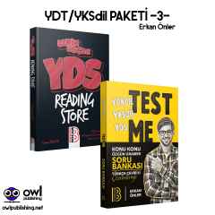 YDT/YKSdil Hazırlık Paketi -3-