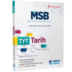 TYT Tarih Modüler Soru Bankası | VİDEO ÇÖZÜMLÜ | Eğitim Vadisi Yayınları