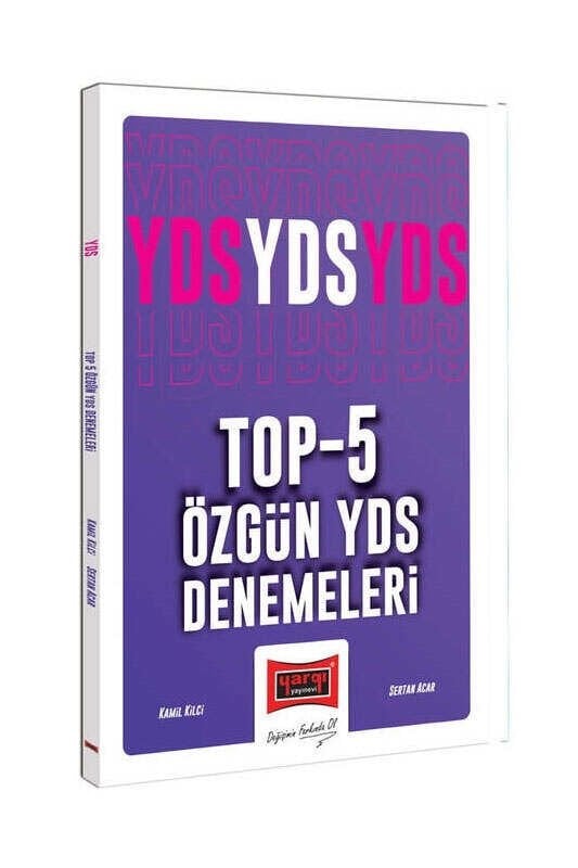 Yargı Yayınları YDS TOP-5 Özgün YDS Denemeleri