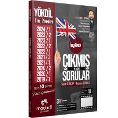 Modadil Yayınları YÖKDİL FEN Çıkmış Sorular Tamamı Video Çözümlü