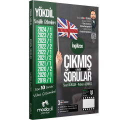 Modadil Yayınları YÖKDİL SAĞLIK Çıkmış Sorular Tamamı Video Çözümlü