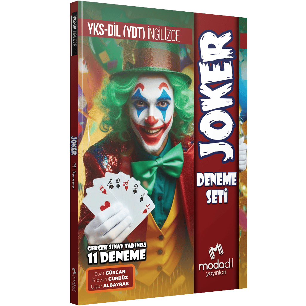 Modadil Yayınları YKS-DİL (YDT) Joker Deneme Seti - 11 Deneme