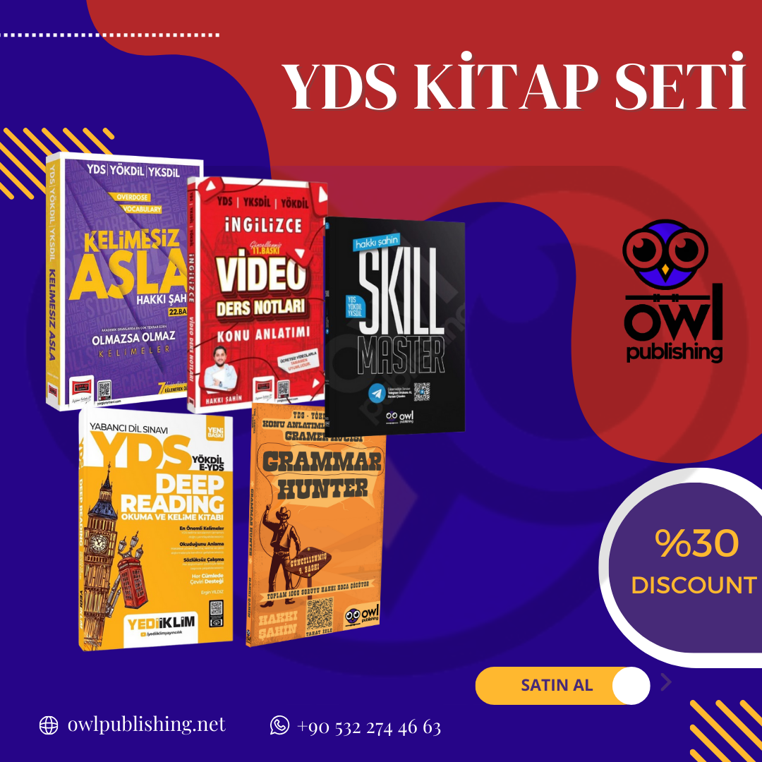YDS KİTAP SETİ 1