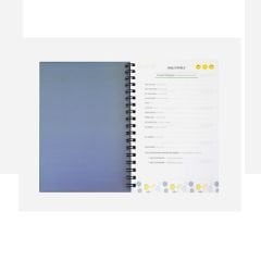 SmileyWorld Planlayıcı Ajanda Spiralli Sert Kapak 17X24 100 Yaprak