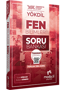 YÖKDİL FEN BİLİMLERİ TAMAMI ÇÖZÜMLÜ SORU BANKASI