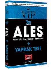 ​Yargı Yayınları 2021 ALES VIP Yaprak Test