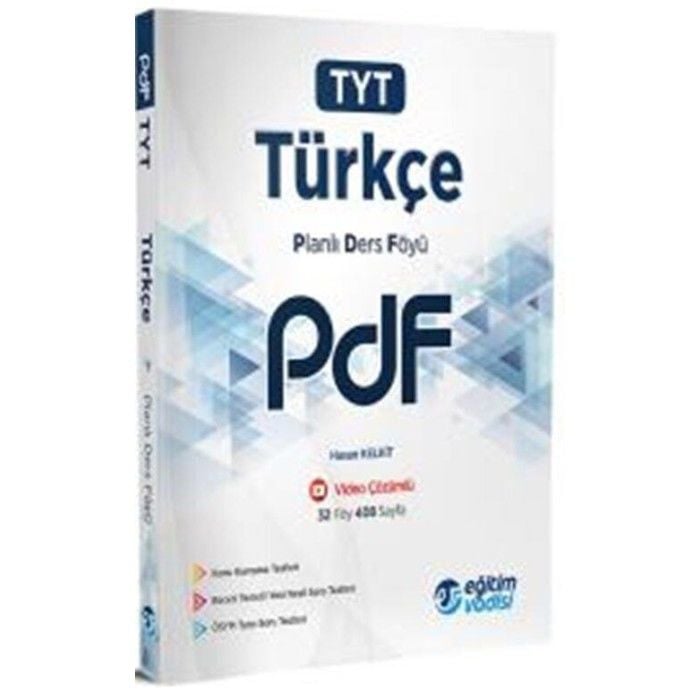 TYT Türkçe Planlı Ders Föyü PDF Video Anlatım Destekli