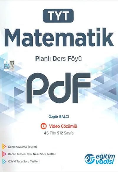 TYT Matematik Planlı Ders Föyü PDF Video Anlatım Destekli