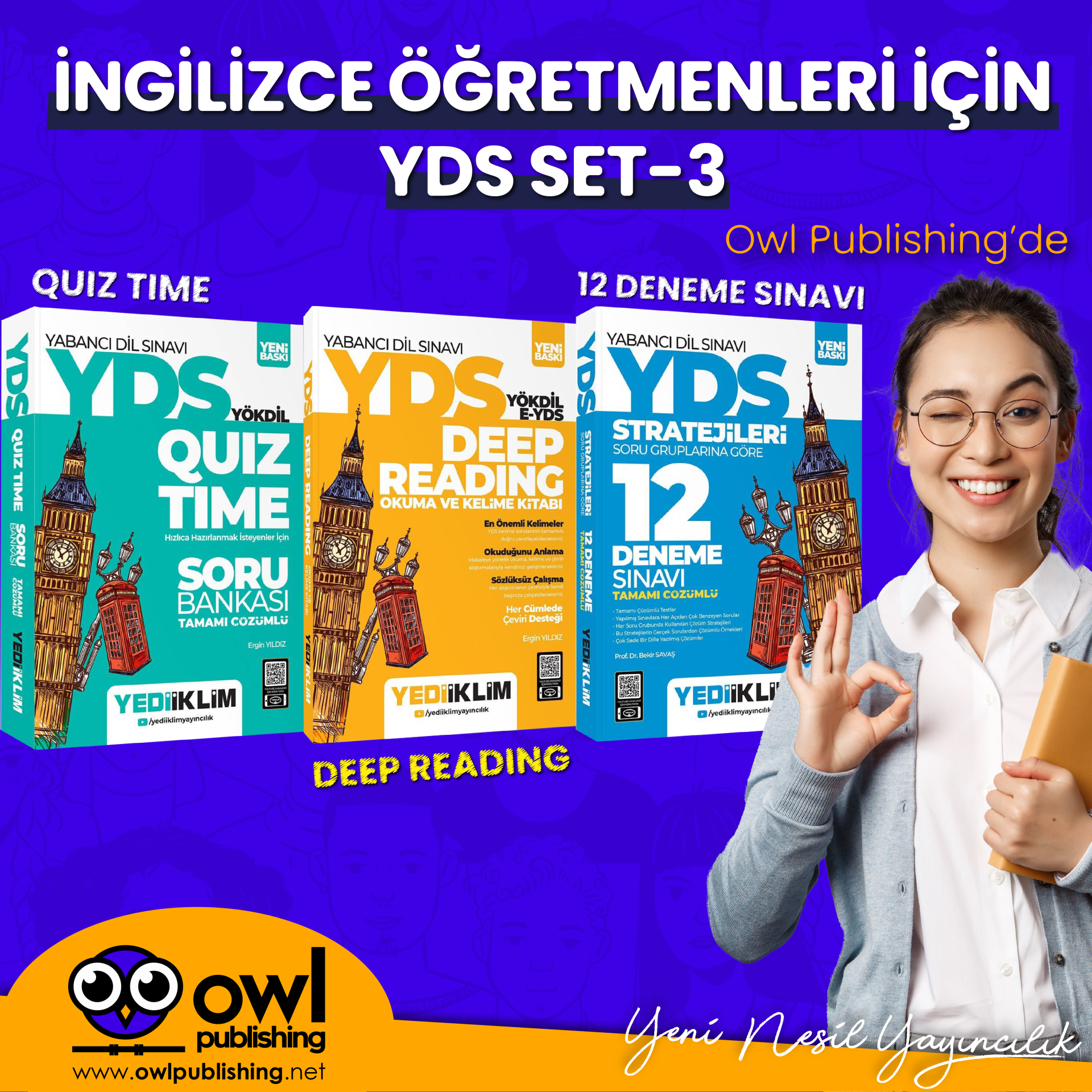 İNGİLİZCE ÖĞRETMENLERİ İÇİN YDS SET-3