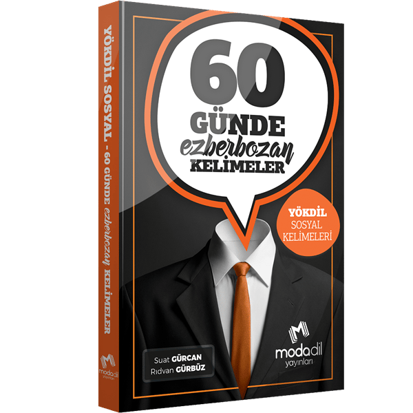 MODADİL 60 Günde Ezberbozan YÖKDİL Sosyal Kelimeleri