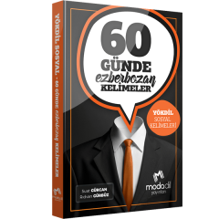 MODADİL 60 Günde Ezberbozan YÖKDİL Sosyal Kelimeleri