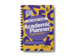 Hakkı Hoca'dan Academic Planner Just English | YDS - YÖKDİL - YKSDİL Motivasyon Ajandası
