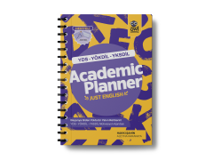 Hakkı Hoca'dan Academic Planner Just English | YDS - YÖKDİL - YKSDİL Motivasyon Ajandası