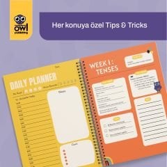 Hakkı Hoca'dan Academic Planner Just English | YDS - YÖKDİL - YKSDİL Motivasyon Ajandası