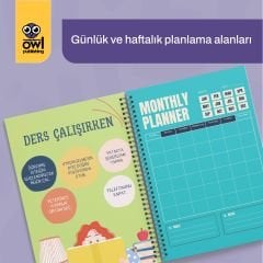 Hakkı Hoca'dan Academic Planner Just English | YDS - YÖKDİL - YKSDİL Motivasyon Ajandası