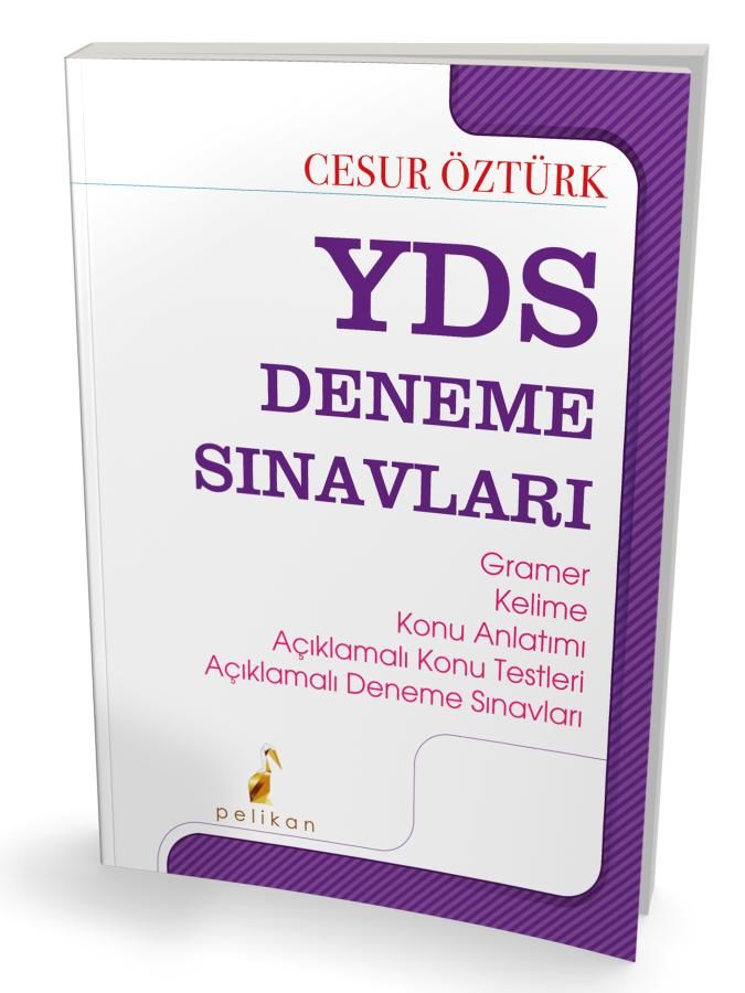 Pelikan Konu Anlatımlı YDS Deneme Sınavları -Cesur Öztürk