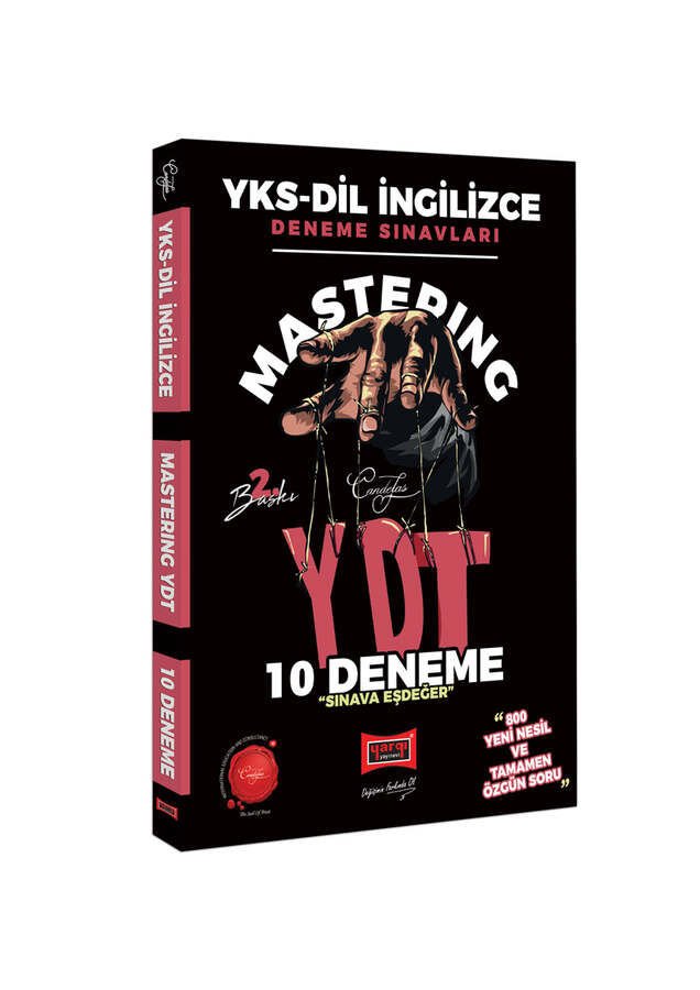 Yargı Yayınları YKS-DİL İngilizce Deneme Sınavları Mastering YDT 10 Deneme Sınavı