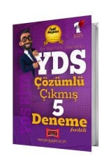 Yargı Yayınları 2025 YDS Çözümlü Çıkmış 5 Deneme Fasikülü