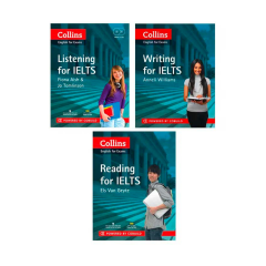 Collins IELTS Listening, Writing, Reading 3 Kitaplı Set – IELTS Sınavına Kapsamlı Hazırlık