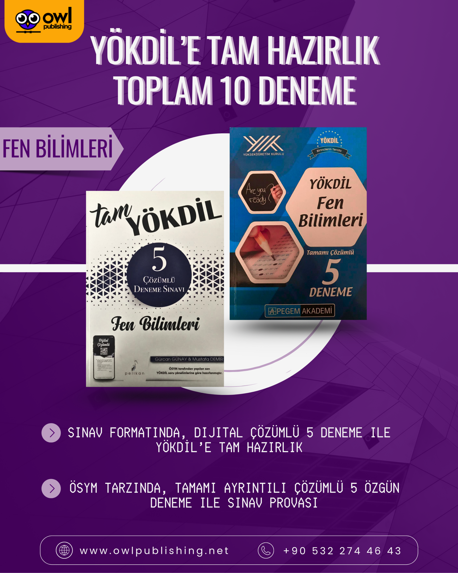 Yökdil Fen Bilimleri 10'lu Deneme Paketi