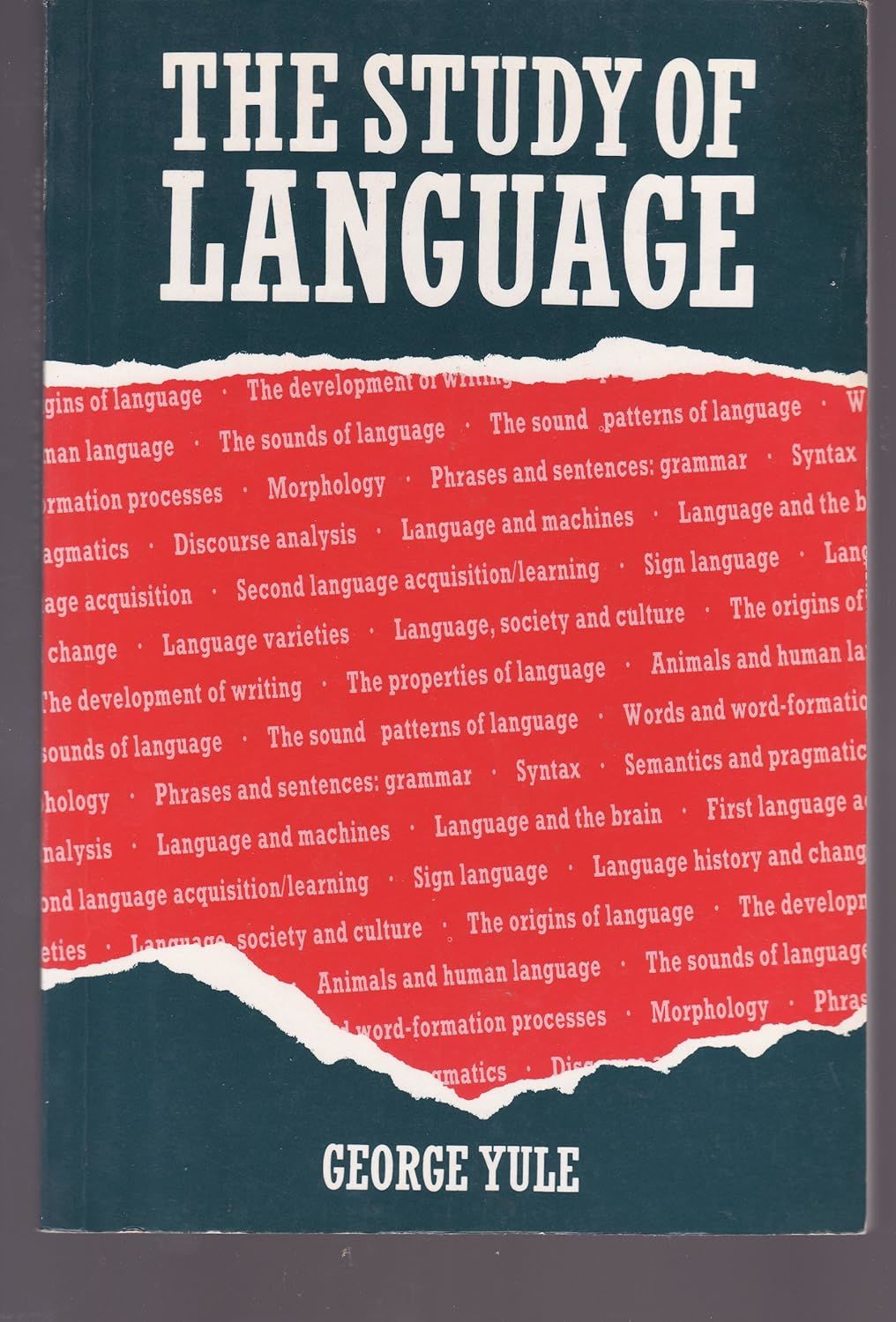 The Study of Language
