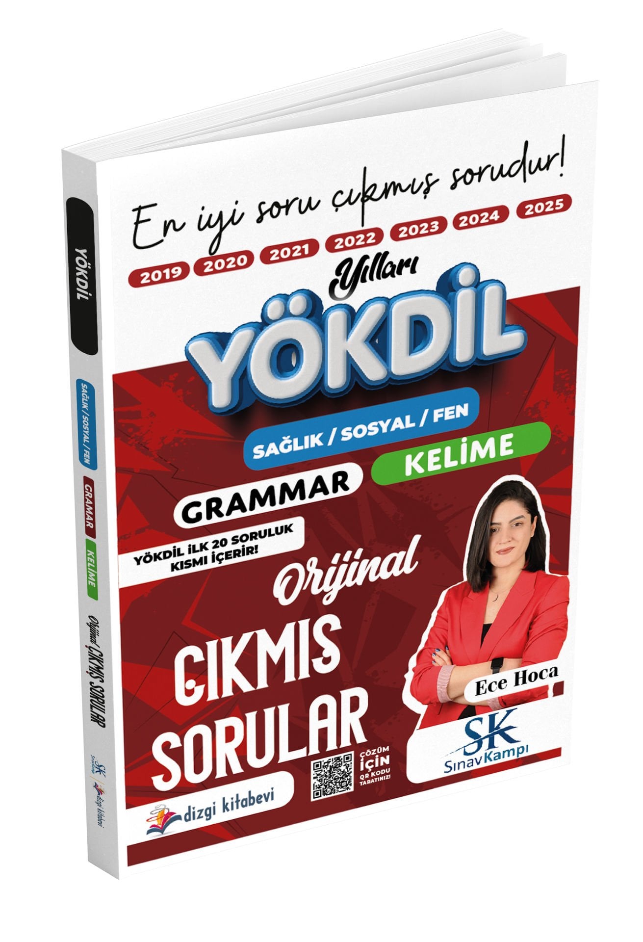 Ece Hoca'dan YÖKDİL Grammar Kelime Tamamı Video Çözümlü Çıkmış Sorular