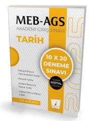MEB - AGS Hazırlık Tarih 10x20 Tamamı Dijital Çözümlü Deneme Sınavı