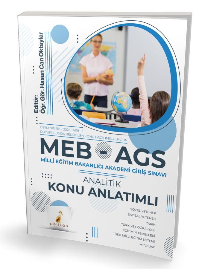 Pelikan Yayınları MEB - AGS Hazırlık Analitik Konu Anlatımlı Tek Kitap