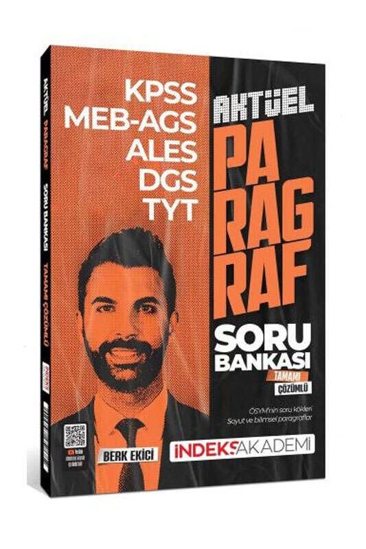 İndeks Akademi KPSS DGS ALES TYT Aktüel Paragraf Soru Bankası