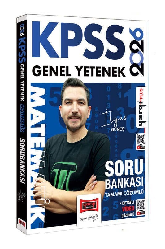 Yargı Yayınları 2026 KPSS Genel Yetenek Tamamı Çözümlü Matematik Soru Bankası (İlyas Güneş)