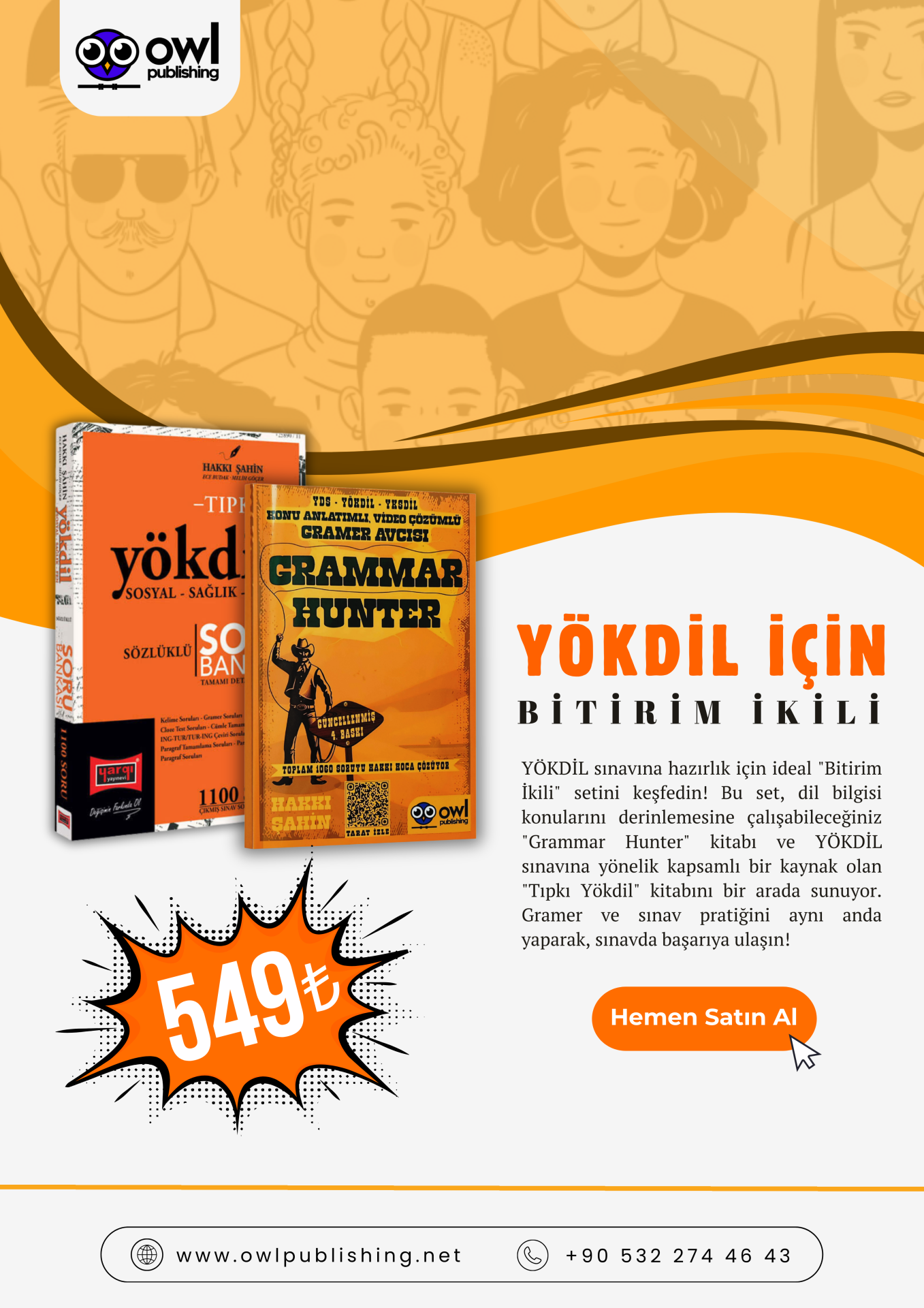 YÖKDİL İçin Bitirim İkili: Grammar Hunter & Tıpkı YÖKDİL