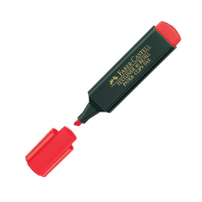 Faber-Castell Fosforlu Kalem Kırmızı