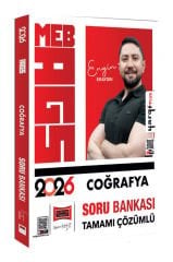 Yargı Yayınları 2026 MEB-AGS Tamamı Çözümlü Coğrafya Soru Bankası (Engin Eraydın)
