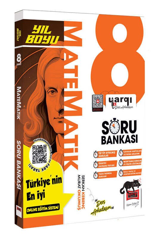Yargı Ders Arkadaşım 8.Sınıf LGS Matematik Yıl Boyu Soru Bankası