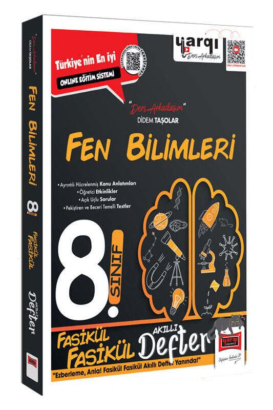 Yargı Ders Arkadaşım 8.Sınıf Fen Bilimleri Fasikül Fasikül Akıllı Defter
