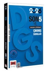 Yargı Yayınları 2026 DGS Sayısal-Sözel Yetenek Son 5 Yıl Çıkmış Sorular