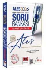 Yargı Yayınları 2026 ALES VIP Sayısal-Sözel Yetenek Tamamı Çözümlü Soru Bankası