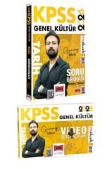 Yargı Yayınları 2026 KPSS Genel Kültür Tarih Soru Bankası ve Video Ders Notları Seti (Günay Göktaş)