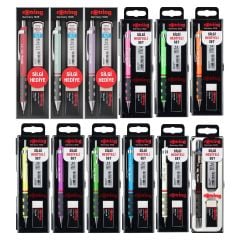 Rotring Tikky 0.7 Versatil Okul Seti Uç + Silgi Hediyeli