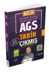 Dizgi Kitap 2026 MEB AGS Tamamı Video Çözümlü Tarih Çıkmış Sorular 3. Baskı Selami Yalçın