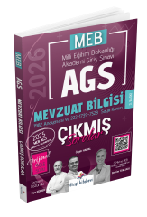 Dizgi Kitap 2026 MEB AGS Tamamı Video Çözümlü Mevzuat Bilgisi Çıkmış Sorular 3. Baskı Ziya Sümer Özgür Hamal Devrim Toklucu